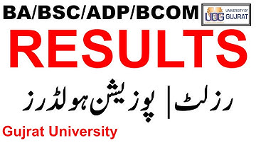 Ba Bsc Adp B.com Results Gujrat Universitry ba bsc adp result 2021 b.com result uog result ba bsc