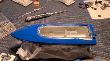 Joysway Magic Vee Project - Rebuilding From Right Side To Center Rudder - A Total Failiure Part 6