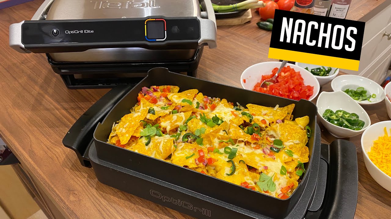 Nachos mit Käse überbacken \u0026 Dip