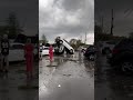 Машины прилетели с неба. Разнесло все вокруг. В США по Флориде пронесся торнадо. USA Florida Tornado