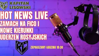 Zapis live ZAMACH NA PREMIERA SŁOWACJI R. FICO