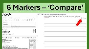 6 Mark COMPARE Questions For GCSE!
