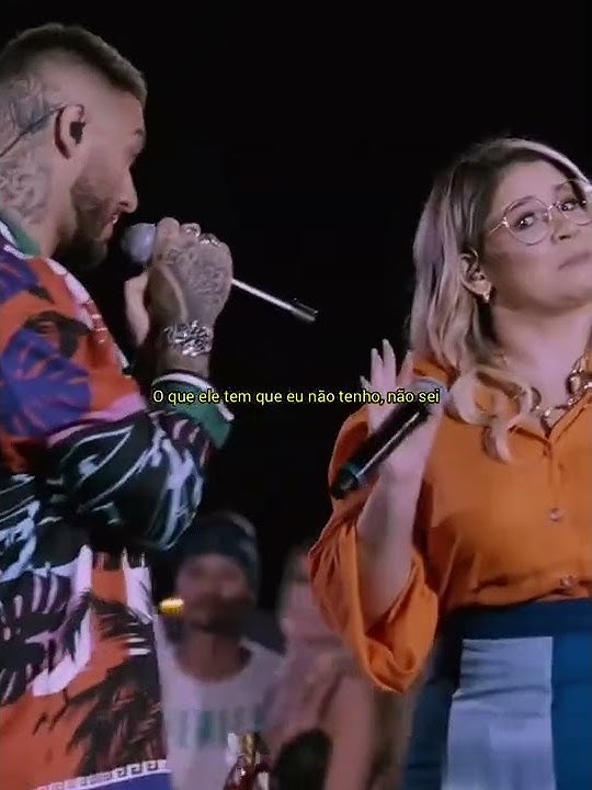 Marília Mendonça e Lucas Lucco- amava nada