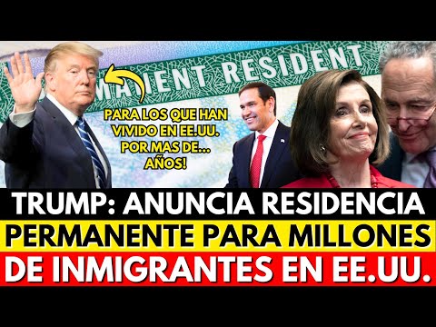 TRUMP ANUNCIA RESIDENCIA