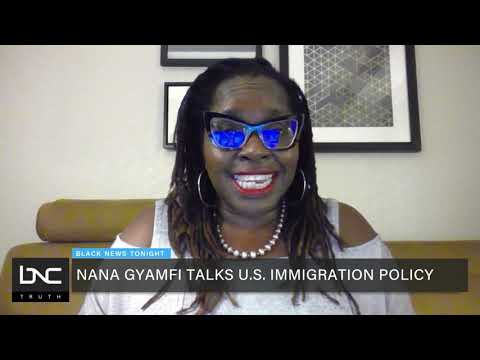 Nana Gyamfi Reacts to Expulsion of Haitian Immigrants and Immigration