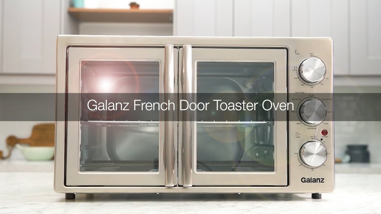 Galanz 1.5 Cu. Ft. French Door Air Fryer Toaster Oven