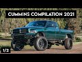 Cummins Compilation 2021 1/2 | Rolling Coal, Burnouts, and more |