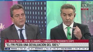 Entrevista exclusiva: Sergio Massa con Luis Majul