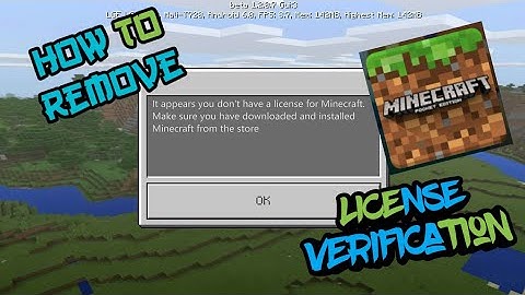 How To Remove The License Verification On Minecraft 1.2
