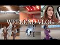 Weekend vlog ellies yard harlow  panda riding  podcasting