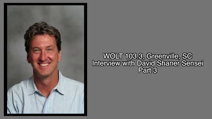 WOLT 103.3 Interview with Shaner Sensei (Part 3): ...