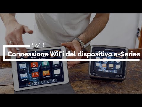 Configurazione & connessione WiFi Raymarine Lighthouse 2 | SVB