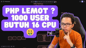 PHP lemot butuh 16 cpu untuk 1000 user