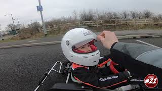 Wright Minotaur Bambino Kart with Comer C50 - Cold Start