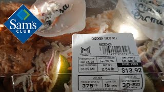 Sam's Club: Members Mark Chicken Taco Kit Taste Test Review 