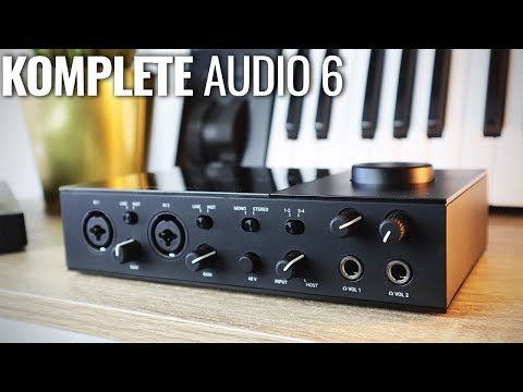 My new audio interface - Native Instruments Komplete Audio 6