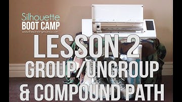 What is Compound Path + Group Feature in Silhouette Studio