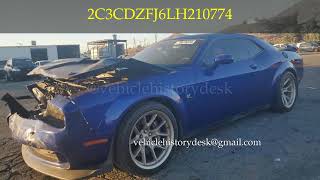 Dodge Challenger Rt Scat Pack 2020 - 2C3CDZFJ6LH210774 2c3cdzfj6lh210774