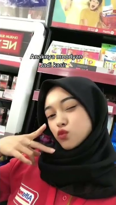 kasir Alfamart cantik banget 😍 #shorts