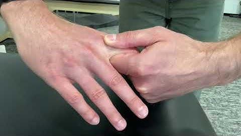 Self finger mobilization