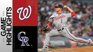 Nationals vs. Rockies Game Highlights (4\/7\/23) | MLB Highlights