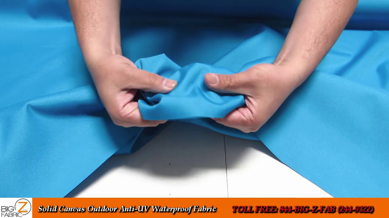 Solid Outdoor Anti-Uv Fabric - YouTube