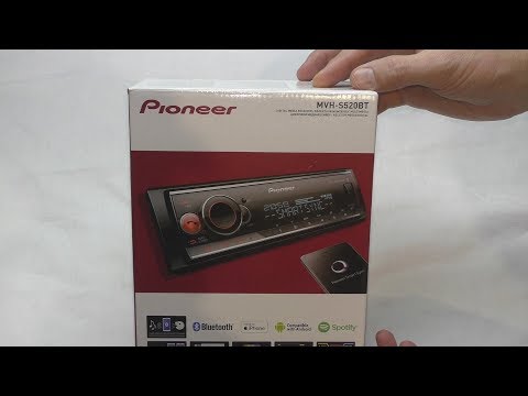 Pioneer MVH S520BT, распаковка, обзор, настройки, моё мнение об этом аппарате