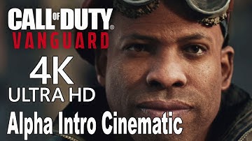 Call of Duty Vanguard - Alpha Intro Cinematic [4K]
