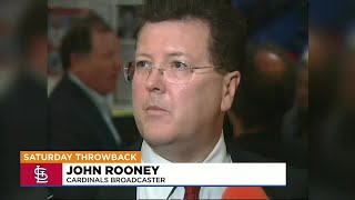 News 4 Throwback: John Rooney is brought into the Cardinals radio booth