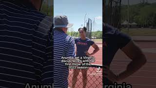 Meet UVA Law Student and Record-Breaking Discus Thrower Ashley Anumba ’24