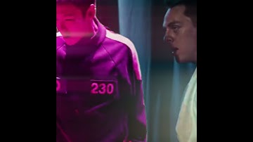 thanos meets hawk ☠️ #cobrakai #squidgame