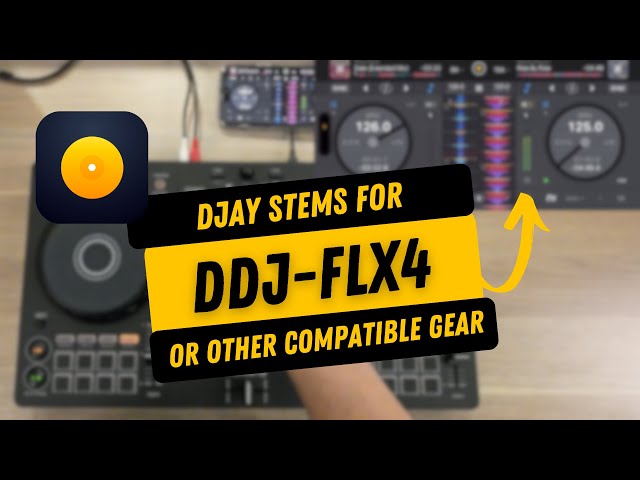 How to add djay's Neural Mix Stems on the DDJ-FLX4 (or any other