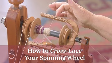 Learn How to Cross-Lace Your Spinning Wheel for Consistency and Comfort