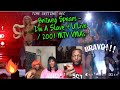 ITS BRITNEY BISH!! | Britney Spears - I'm A Slave 4 U Live / 2001 MTV VMAs | REACTION