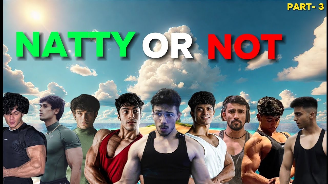 Exposing Indian fitness influencers : Natty or Not 