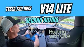 Tesla FSD V14 Lite Test: Grok Navigation & Self-Parking in the Real World screenshot 5