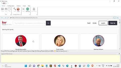 How to scrape Keller Williams Agents
