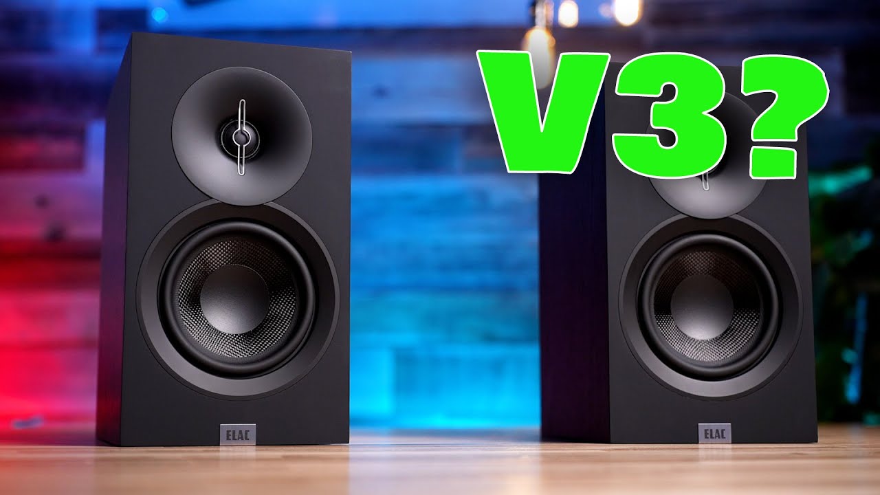 Новые полочные акустические системы Elac DB53-BK Debut Series 3.0 | + Тест звучания