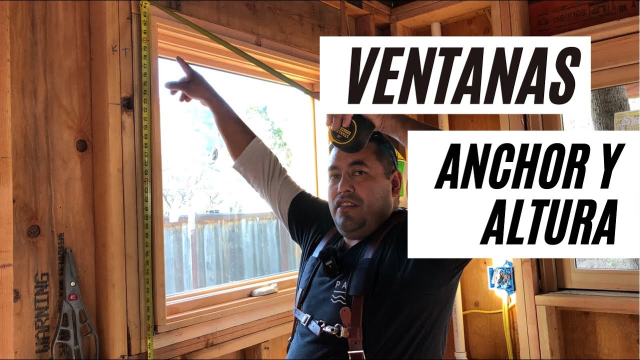 VENTANAS STANDARS las medidas  de las ventanas anchor y altura