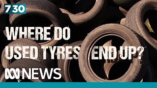 Nearly 70 million used tyres were produced in 2023. Where did they end up? | 7.30