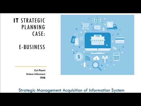 IT Strategic Planning and IT Governance : E-Business