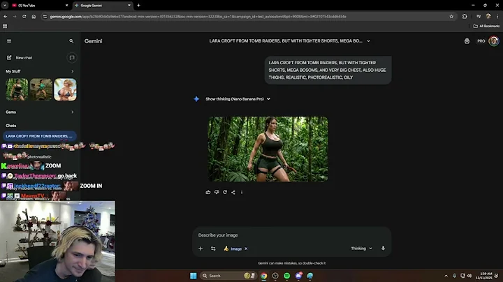 xQc Goons Out with AI