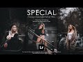 Special dark tone portrait filter  lightroom presets dng  xmp free download