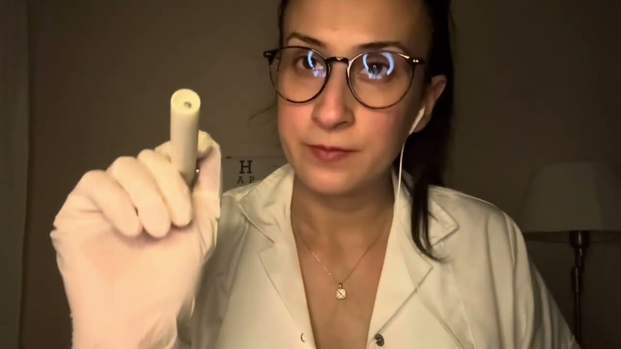 Asmr Türkçe / checkup doktoru/ seni muayene ediyorum
