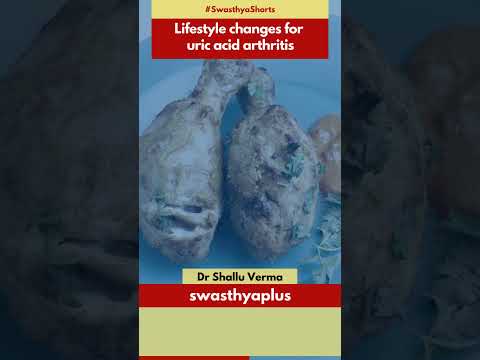 Lifestyle changes for Uric Acid Arthritis | Gouty Arthritis | Dr Shallu Verma | #Shorts