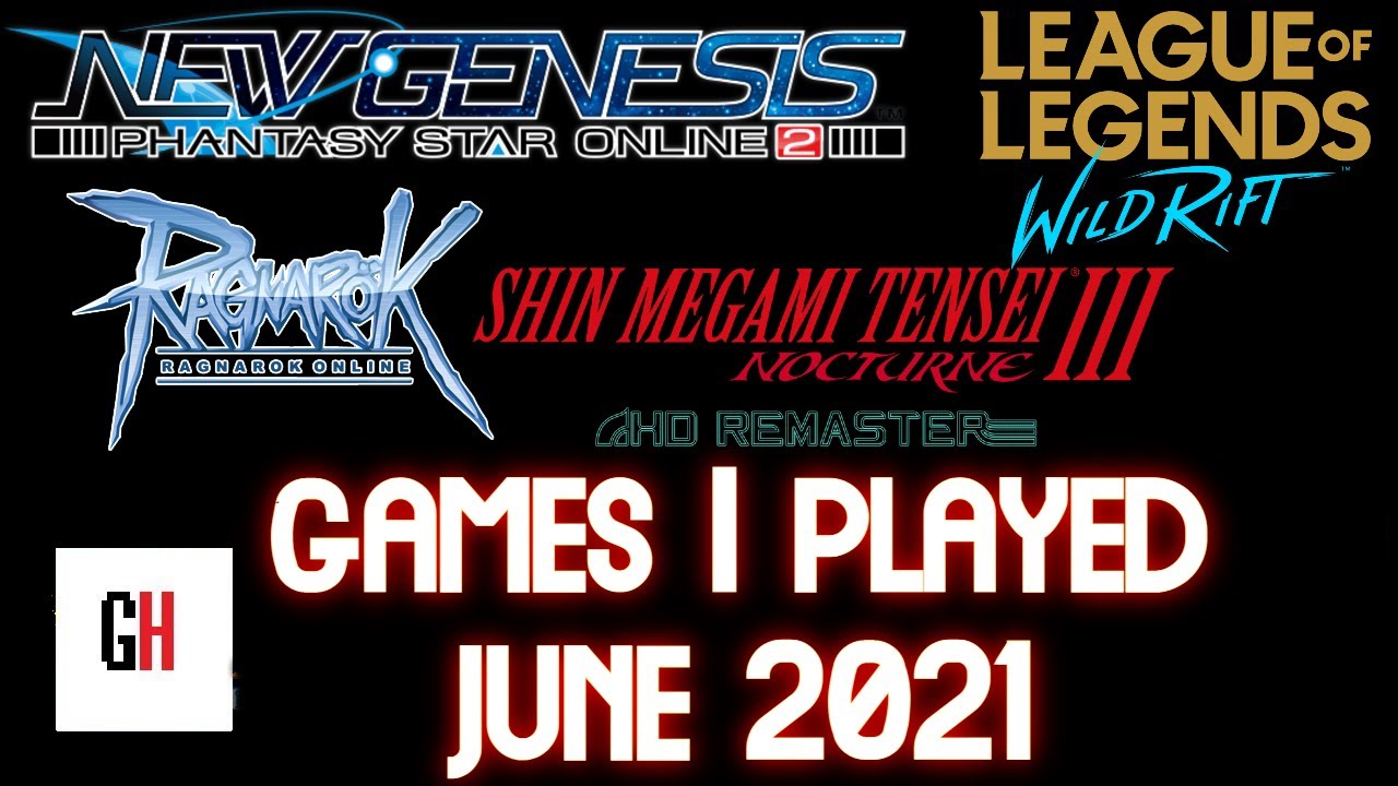 Games I Played in June 2021