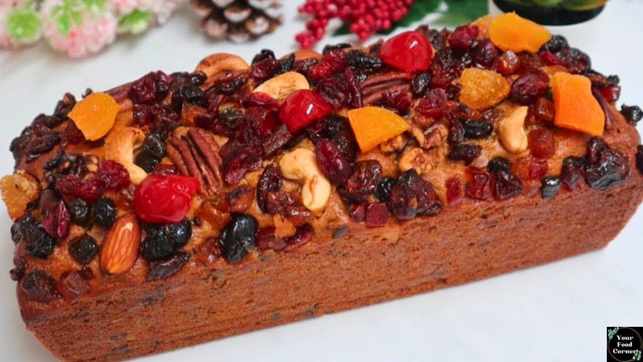 Рецепт на скорую руку! Рождественский фруктовый кекс 🎄 Без замачивания, без яиц и рома! Морковный...