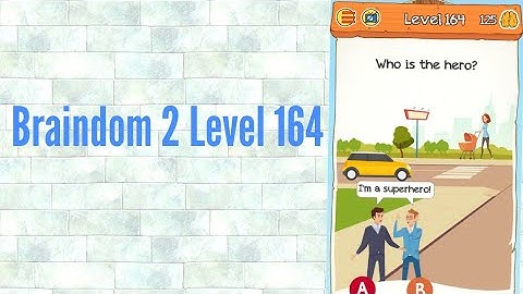 Braindom 2 Level 164 Walkthrough Solutions