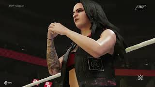 WWE 2K19 Shotzi Blackheart Vs Ruby Riot Extreme Rules