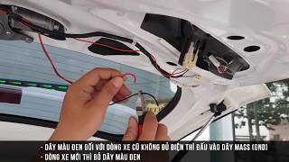 Cách Lắp Đặt Camera Hành Trình Kiêm Lùi Cho Vietmap A50 - G79 - IDVR P1- D19 - A45 - G68 screenshot 5